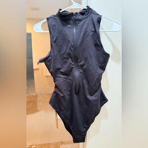 SKIMS Onyx Sleeveless One Piece